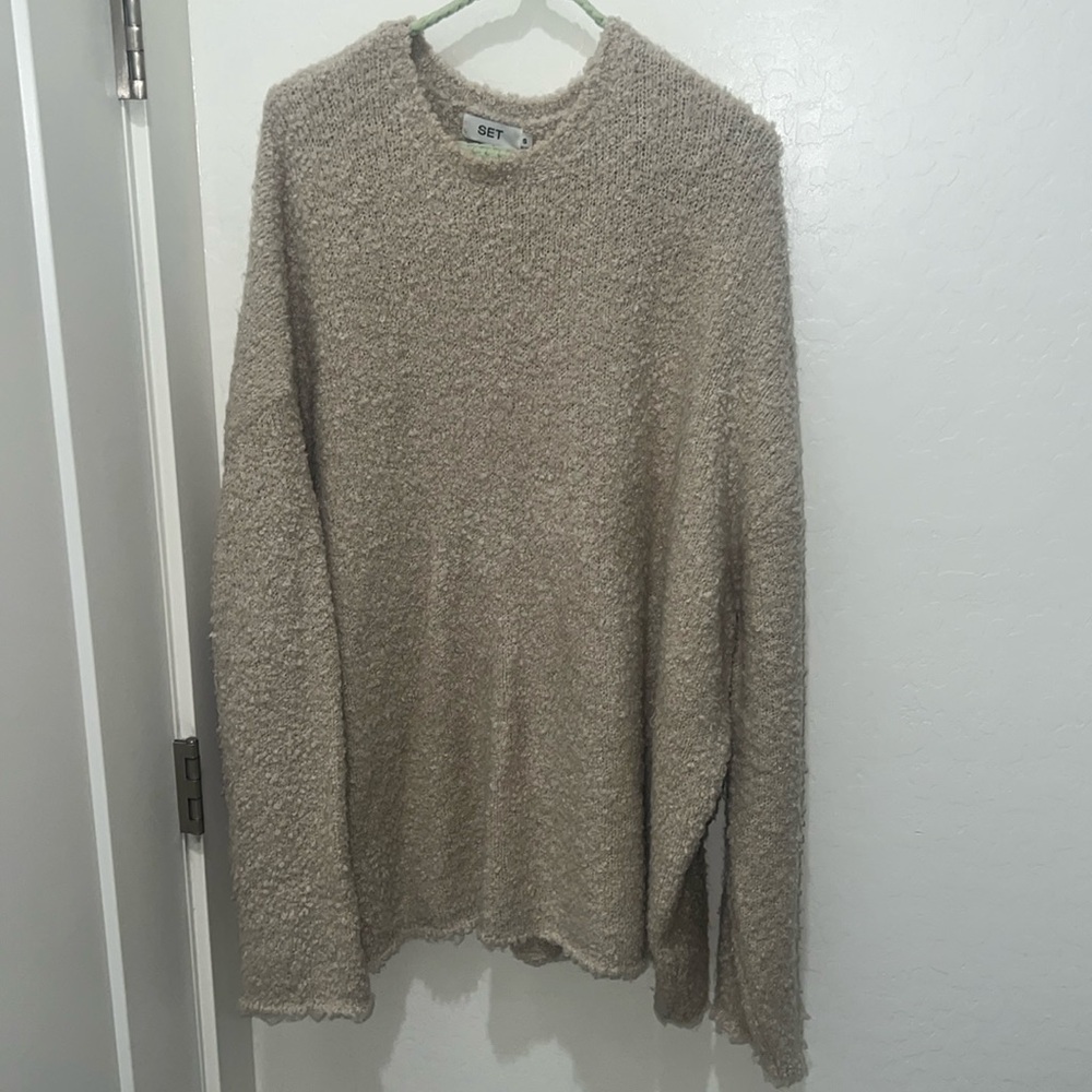 Set Active Boucle Sweater